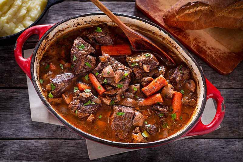 Boeuf bourguignon cocotte 4