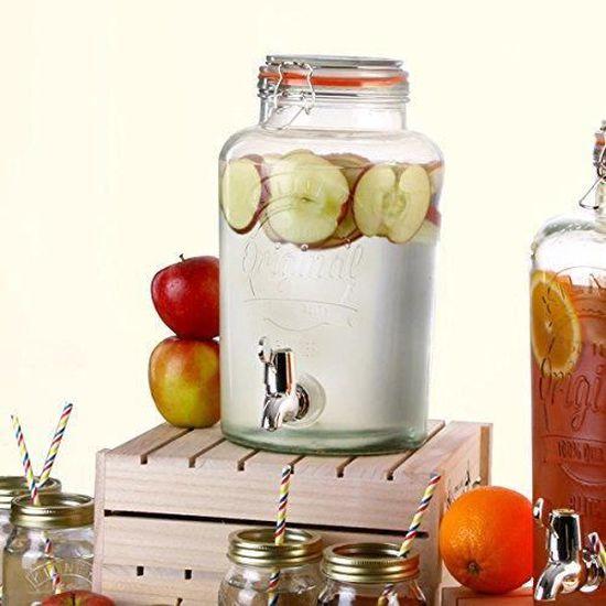 Kilner fontaine a boissons en verre 5 l pour s